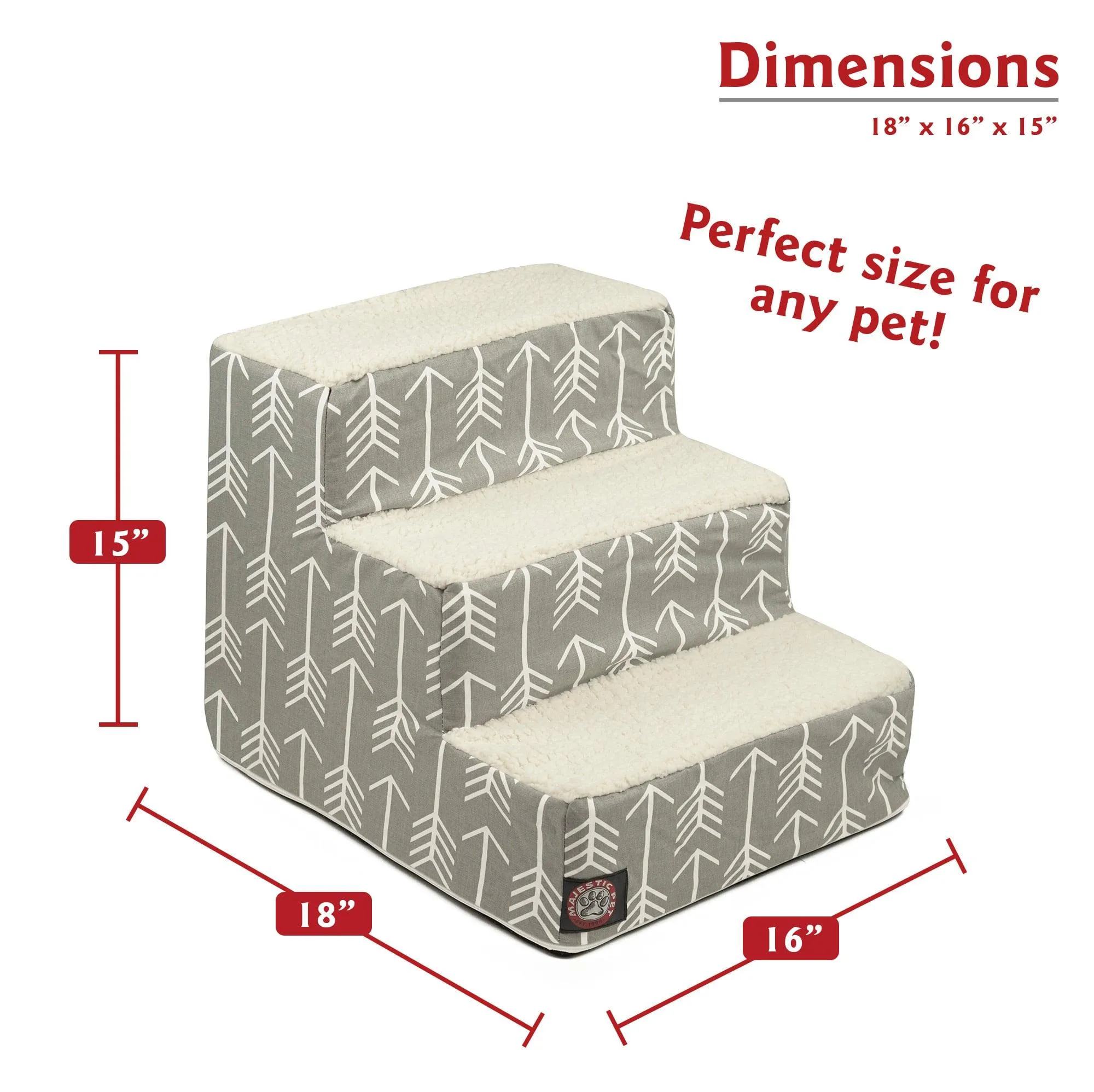 Arrow 3 Steps Pet Stairs (Heavy Duty)
