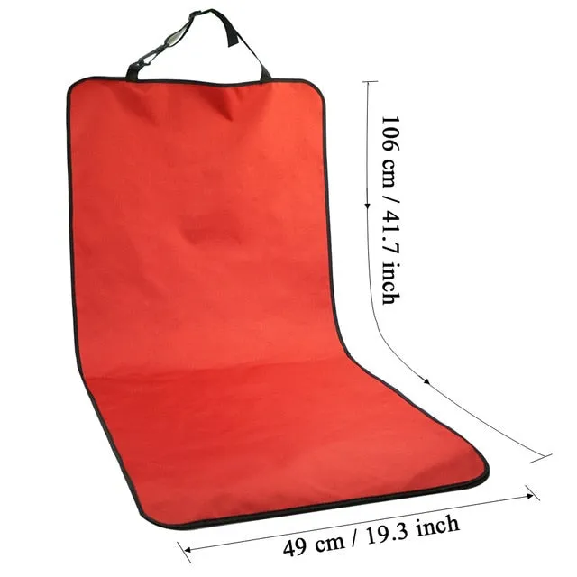 Car Waterproof Back Seat Pet Cover Protector Mat