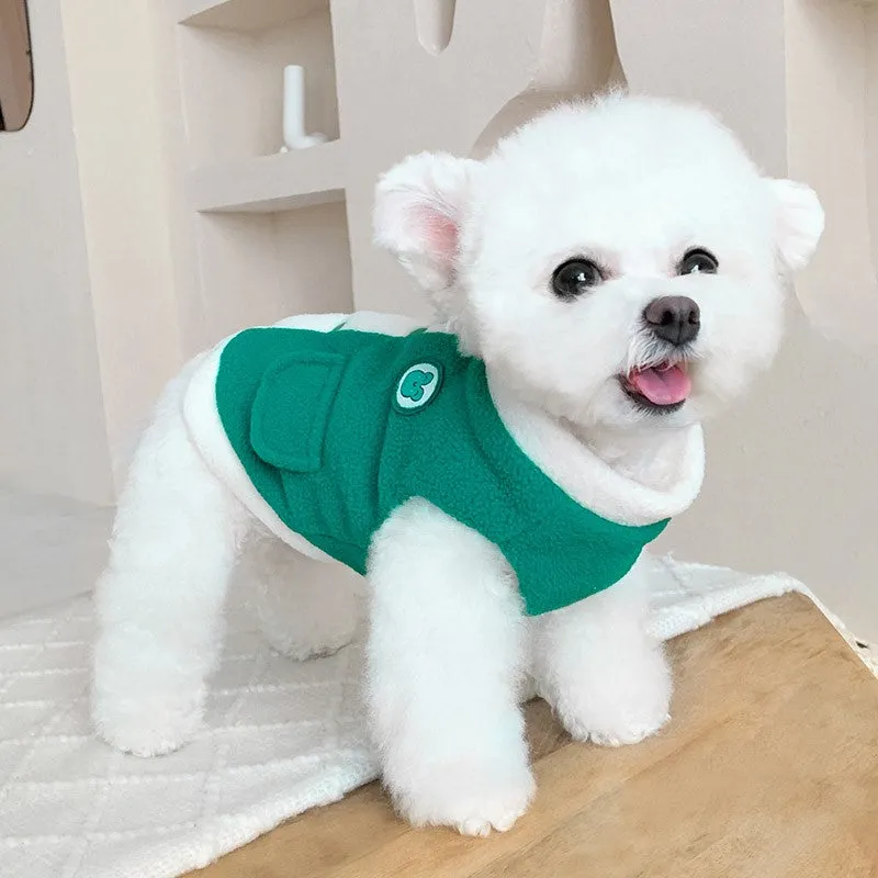 Casual Button Through Pet Jacket Vest