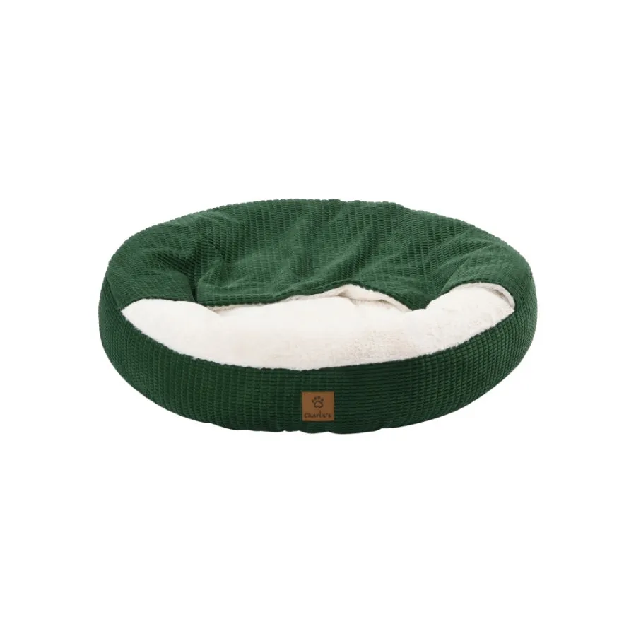 Charlies Cushioned Hooded Nest Bed