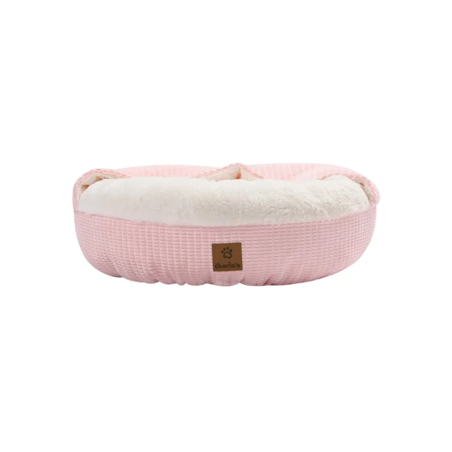 Charlies Cushioned Hooded Nest Bed