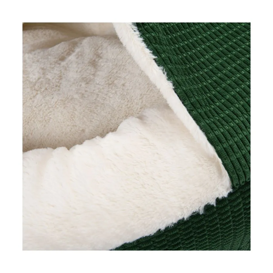 Charlies Cushioned Hooded Nest Bed