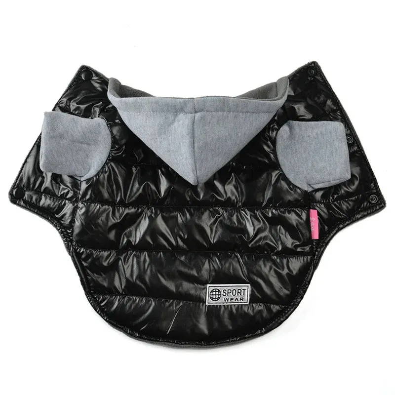 Clothes For Small Dogs Chihuahua Autumn Winter Puppy Pet Dog Jacket Hooded Waterproof Dog Coats Warm Fleece Pet Clothing Outfits