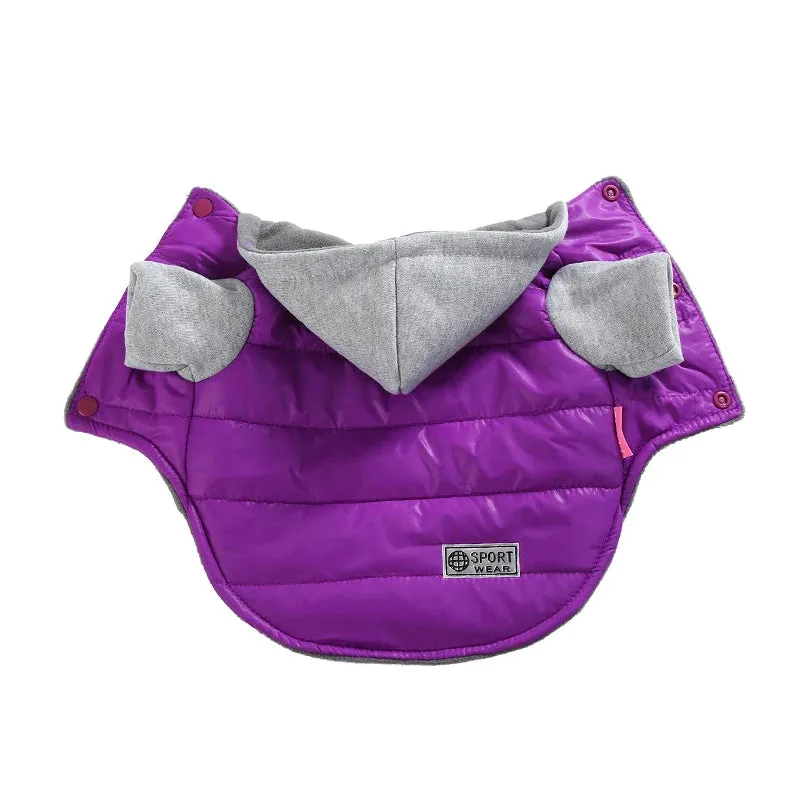 Clothes For Small Dogs Chihuahua Autumn Winter Puppy Pet Dog Jacket Hooded Waterproof Dog Coats Warm Fleece Pet Clothing Outfits