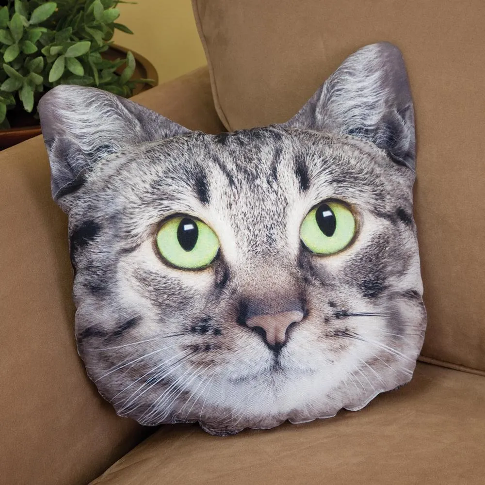 Custom Pet Portrait Face Pillow, Pet Shaped Pillow From Photos, Dog Memorial Personalized Pillow, Best Decor Gift