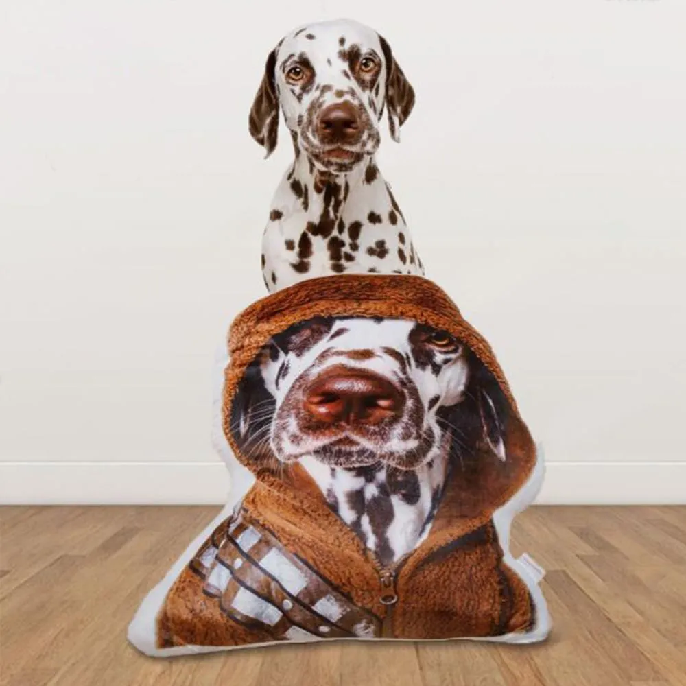 Custom Pet Portrait Face Pillow, Pet Shaped Pillow From Photos, Dog Memorial Personalized Pillow, Best Decor Gift
