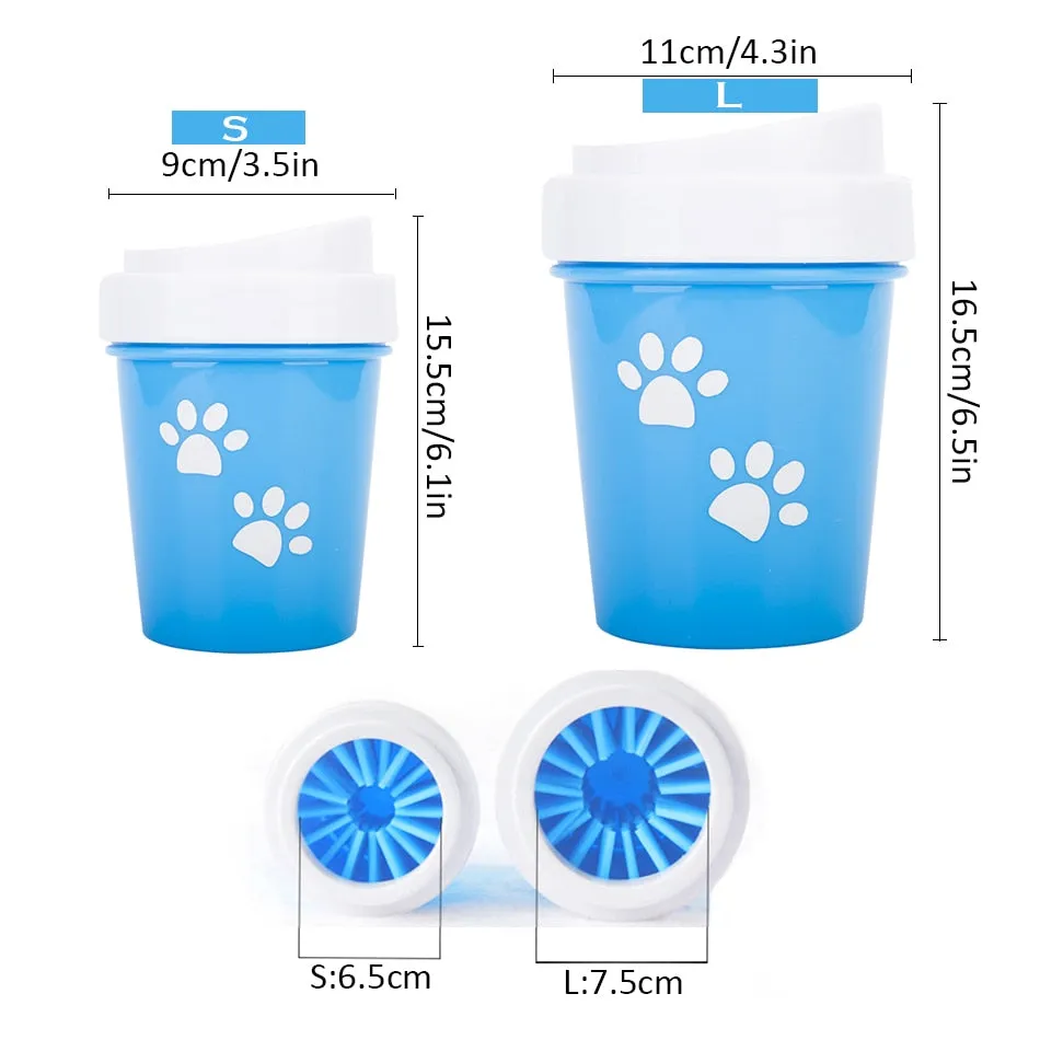 Dirty Paw Portable Washer For Pet Grooming Brush