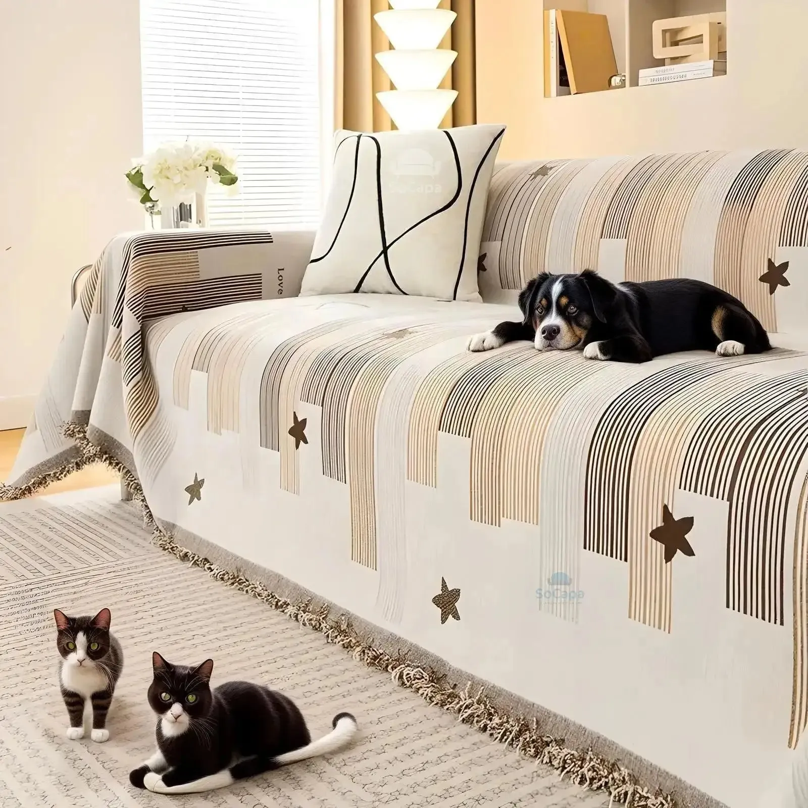 Dog Cat Anti-Scratch Sofa Cover