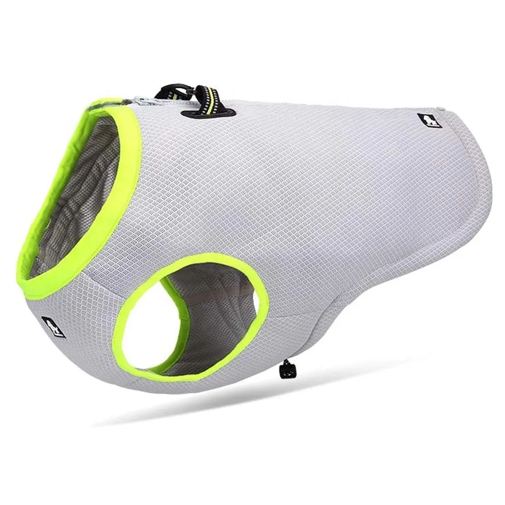 Dog Cooling Reflective Vest & Harness (Green or Orange) by Truelove