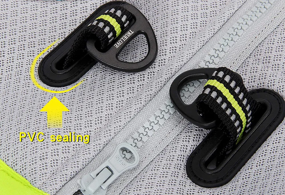 Dog Cooling Reflective Vest & Harness (Green or Orange) by Truelove