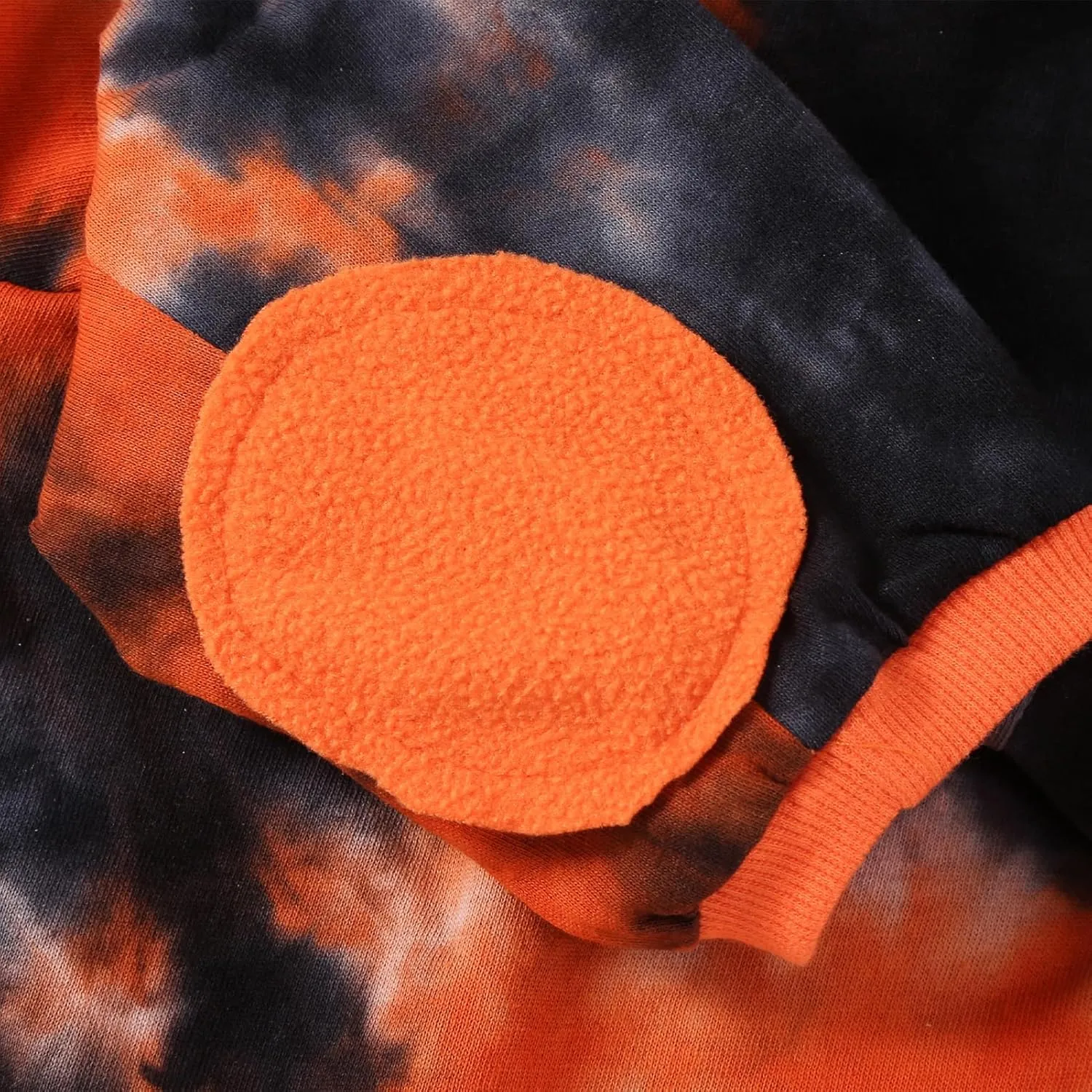 Dog Cotton Colorful Black Orange T-Shirts Soft and Stretchy Dog Shirt Pajamas Pets Clothes for Extra Large Dogs(2XL Black)