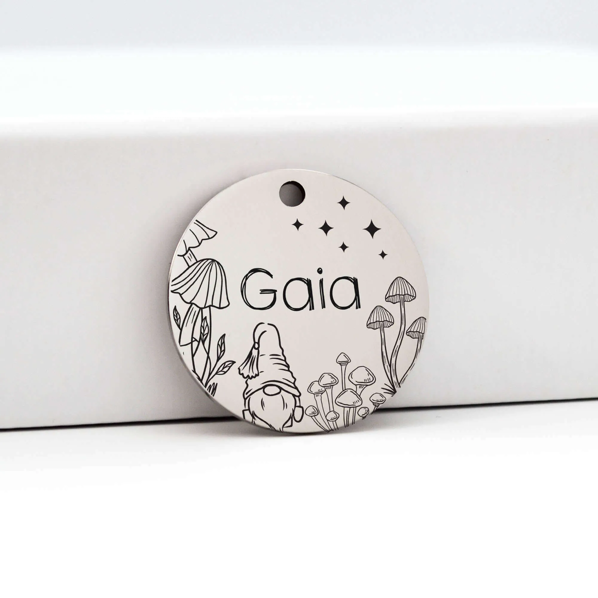 Engraved Dog Tags Canada - Gnome