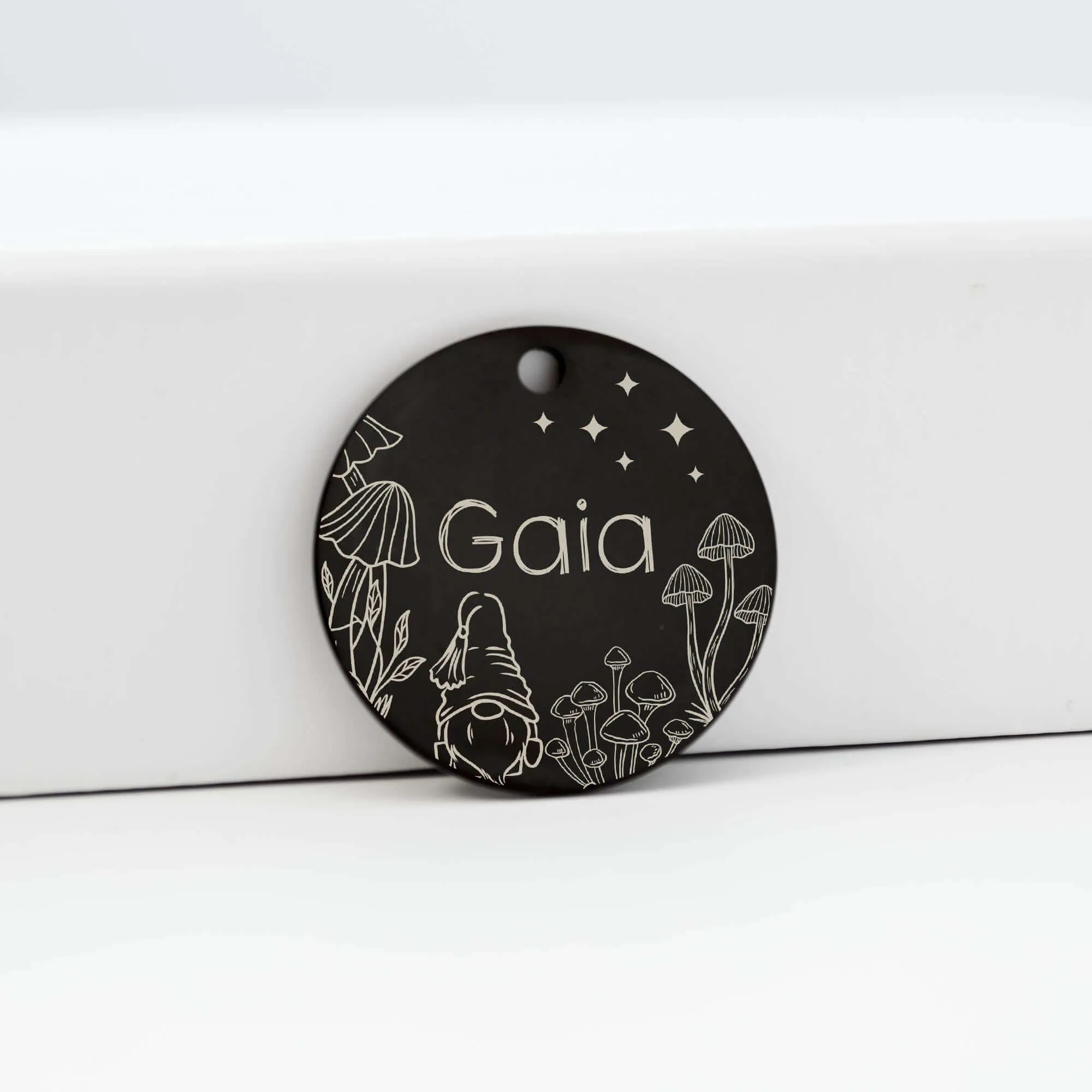 Engraved Dog Tags Canada - Gnome