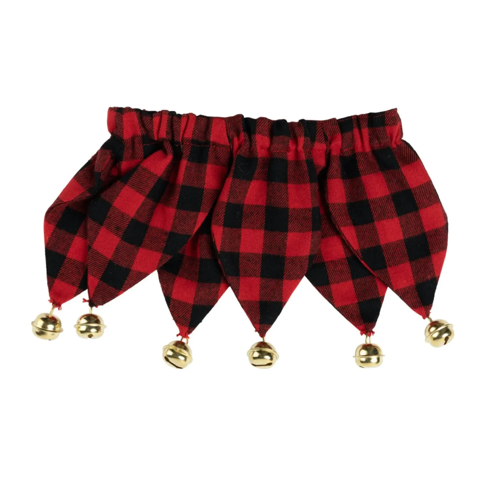 Jester Pet Collar Christmas Accessory - Small/Medium