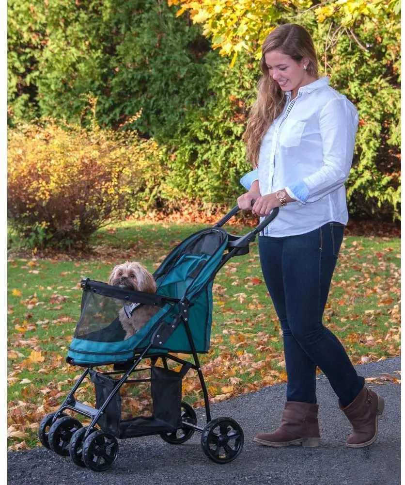 Lite Pet stroller - Zipperless Entry - Pet Gear Happy Trails Lite NO-ZIP Pet Stroller