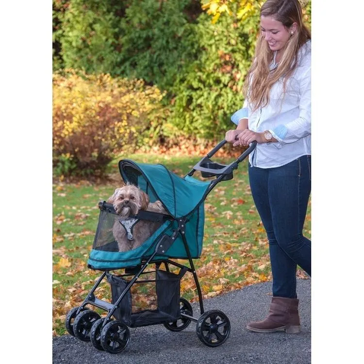 Lite Pet stroller - Zipperless Entry - Pet Gear Happy Trails Lite NO-ZIP Pet Stroller