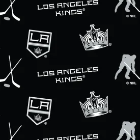 Los Angeles Kings - NHL Fleece Print - Logo