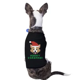 Merry Corgmas Corgi Pets Black Shirt