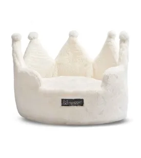 Nandog Pet Gear Cloud Crown Bed (Ivory) for Dogs and Cats
