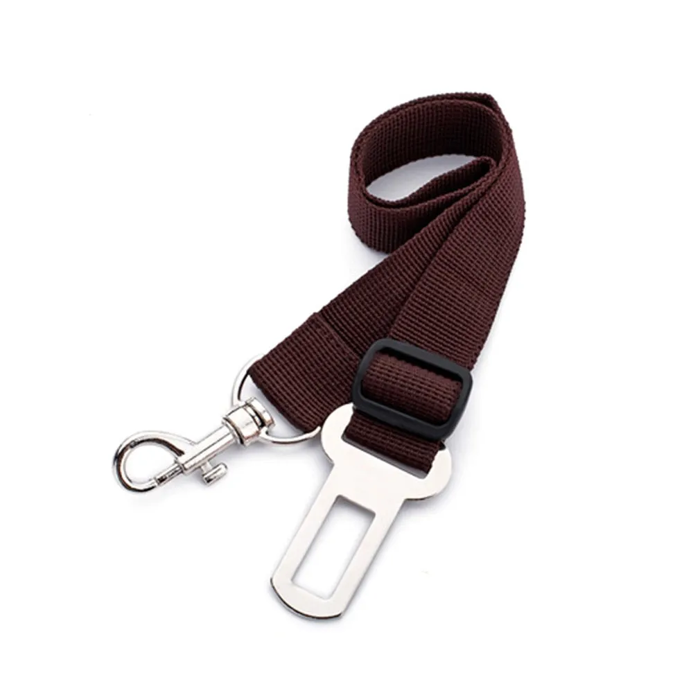 Nylon Pets Puppy Seat Lead Dog Harness Cat Dog Car Safety Seat Belt