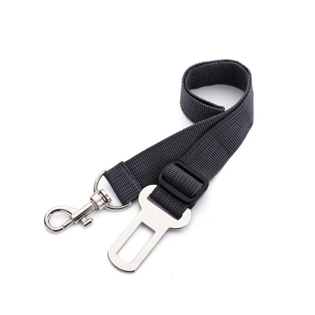 Nylon Pets Puppy Seat Lead Dog Harness Cat Dog Car Safety Seat Belt