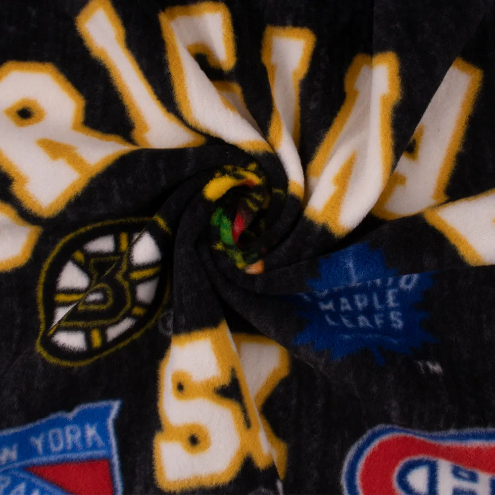 Original six - NHL Fleece Print - Logo