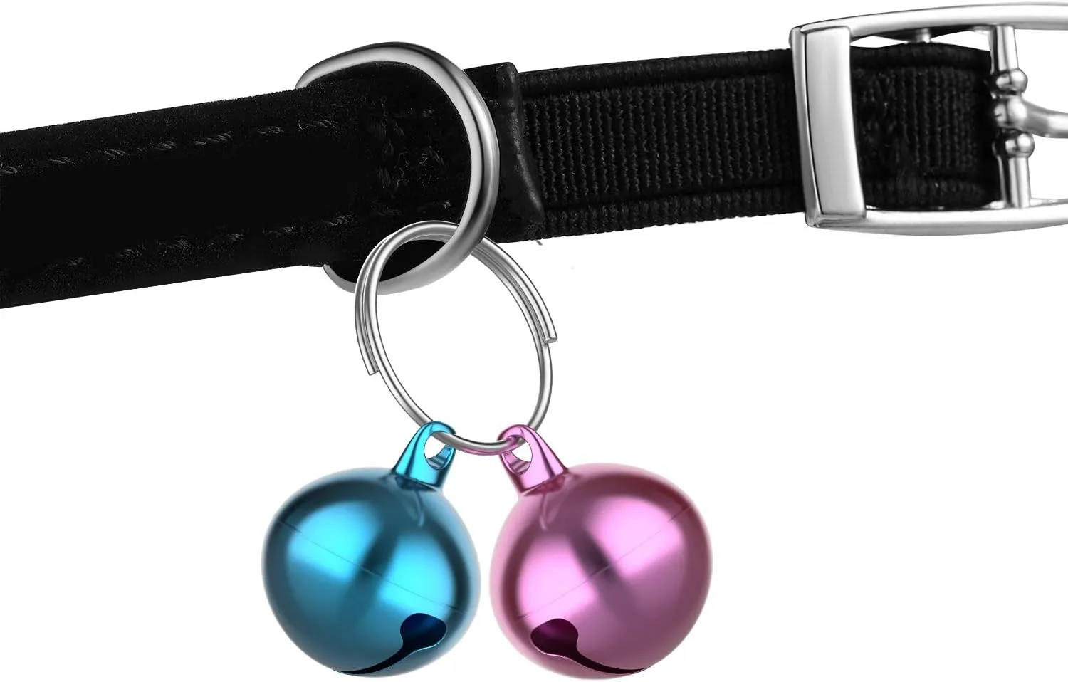 Outus 24 Sets of Cat Bells for Cat and Dog Collar Loud Pendant Pet Bell Pet Pendant Accessories (Mixed Color)