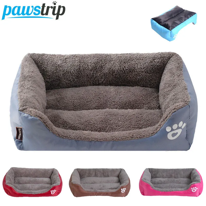 Paw Pet Sofa Beds/Waterproof Bottom Soft Fleece Warm