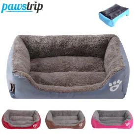 Paw Pet Sofa Beds/Waterproof Bottom Soft Fleece Warm