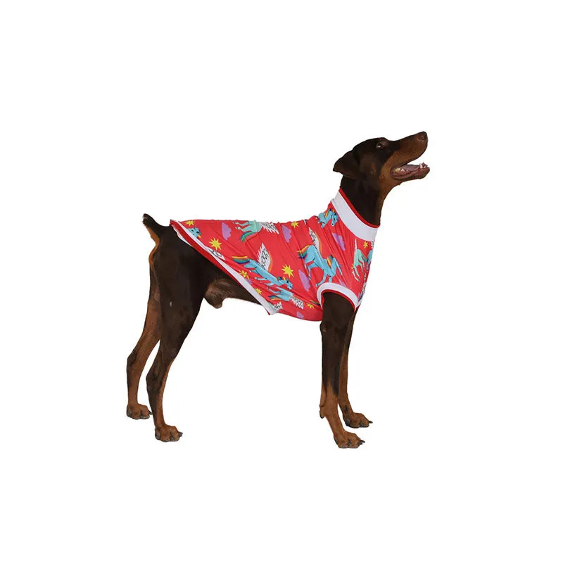 Pawsindia Unicorn T-Shirt For Dog, Pink