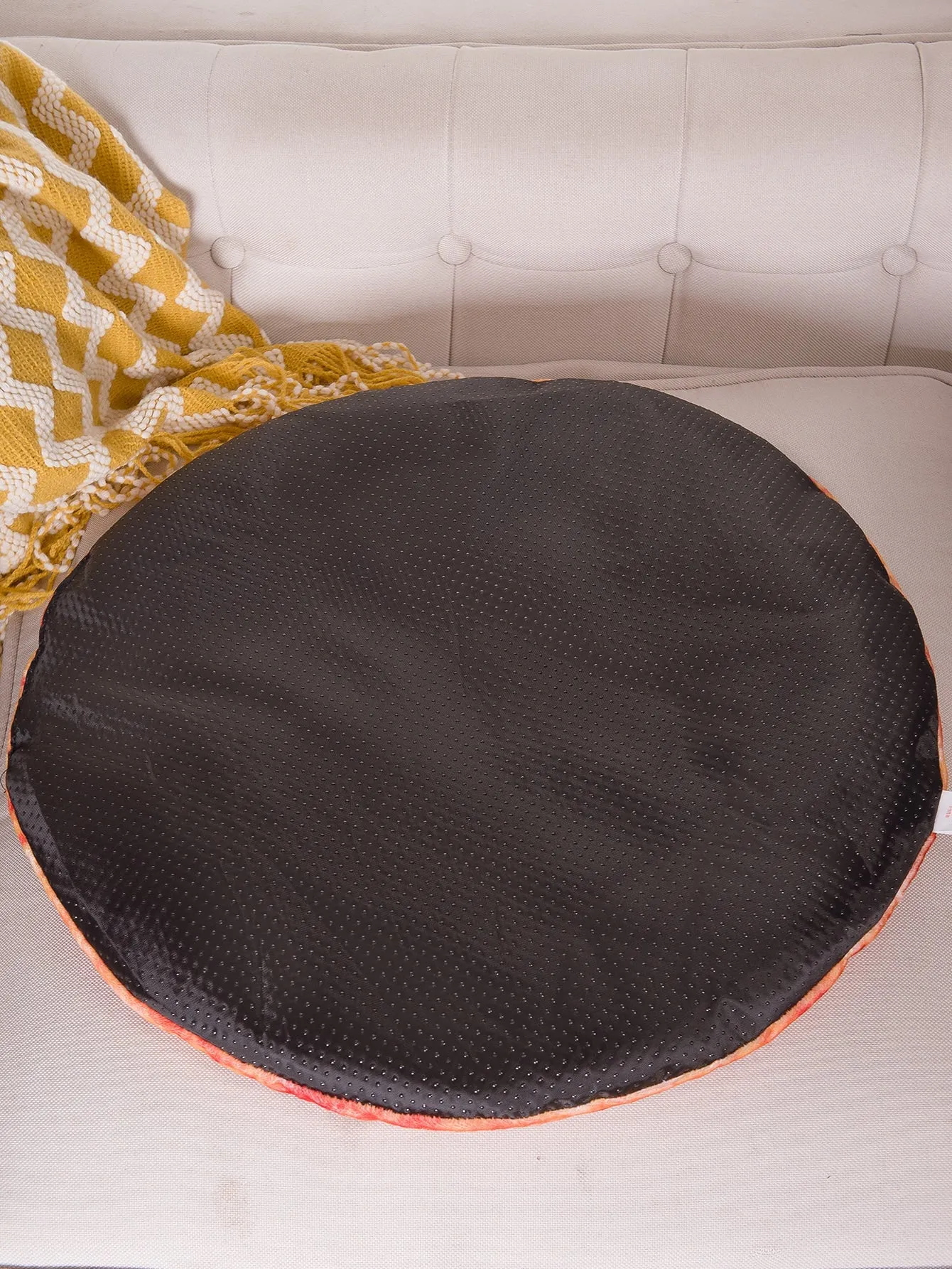 Pizza Pattern Pet Crate Mat