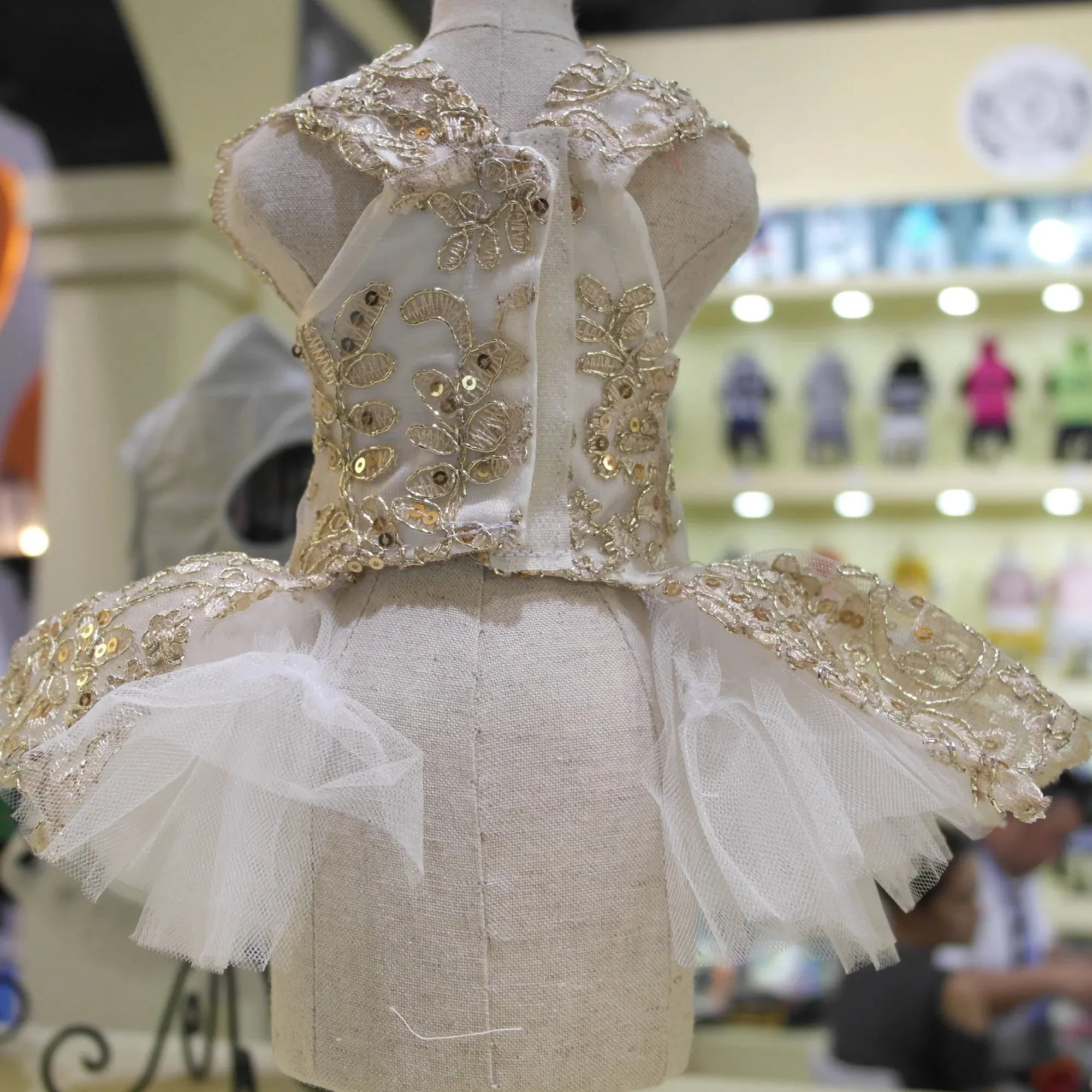 "Deidra" Elegant Filigree Pet Dress