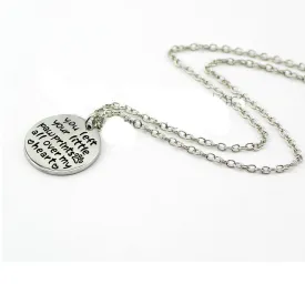 Sexy Sparkles inch you left your little paw prints all over my heart inch  Necklace pet Paw Print necklace Dog Cat Lover Gift Jewelry