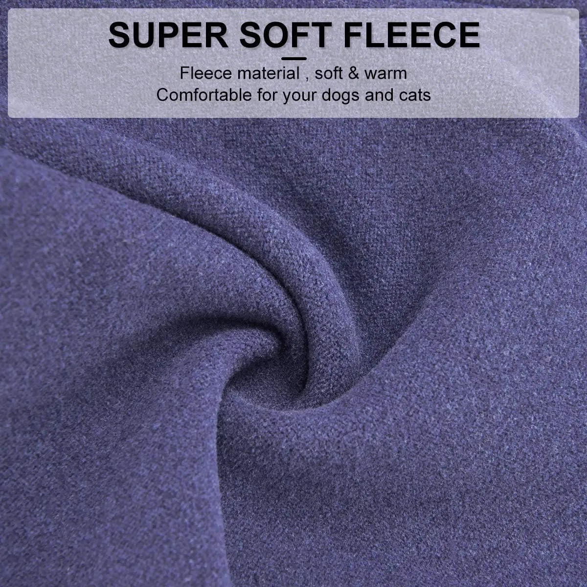 Small Dogs Fleece Dog Sweatshirt - Cold Weather Hoodies Spring Soft Vest Thickening Warm Cat Sweater Puppy Clothes Sweater Winter Sweatshirt Pet Pajamas for Small Dog Cat Puppy Medium, Grayish Purple