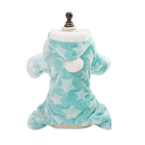 Soft Fleece Cat Hooded Coat