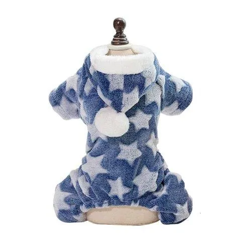 Soft Fleece Cat Hooded Coat