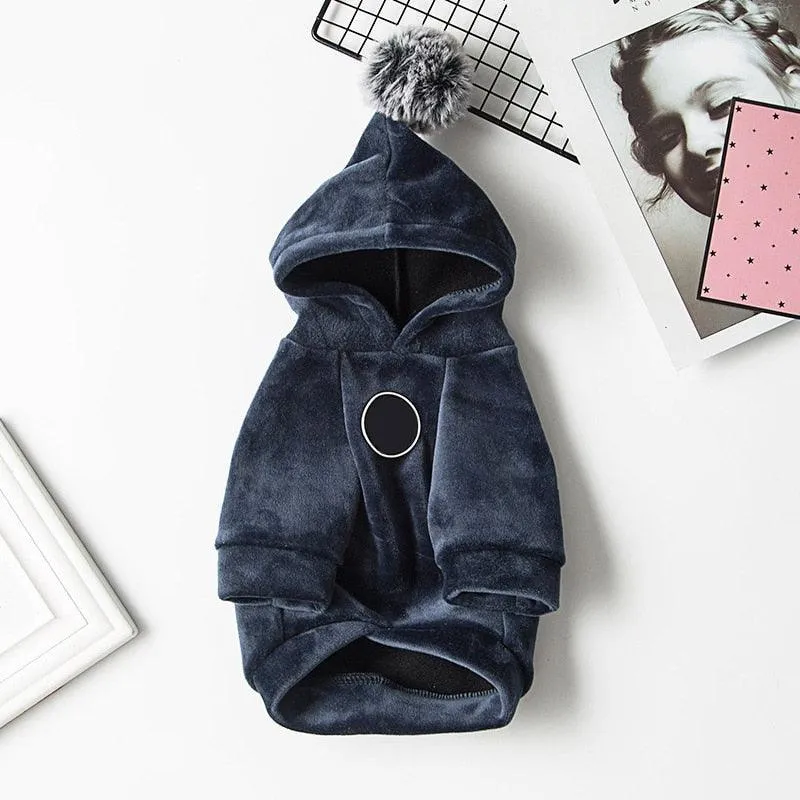 Soft Hooded Coat for Cats and Puppies