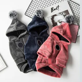 Soft Hooded Coat for Cats and Puppies