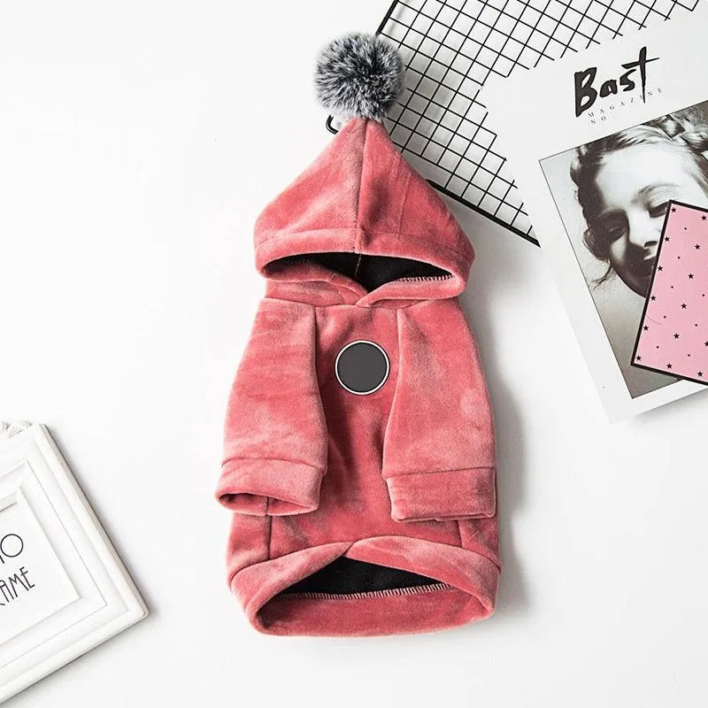 Soft Hooded Coat for Cats and Puppies