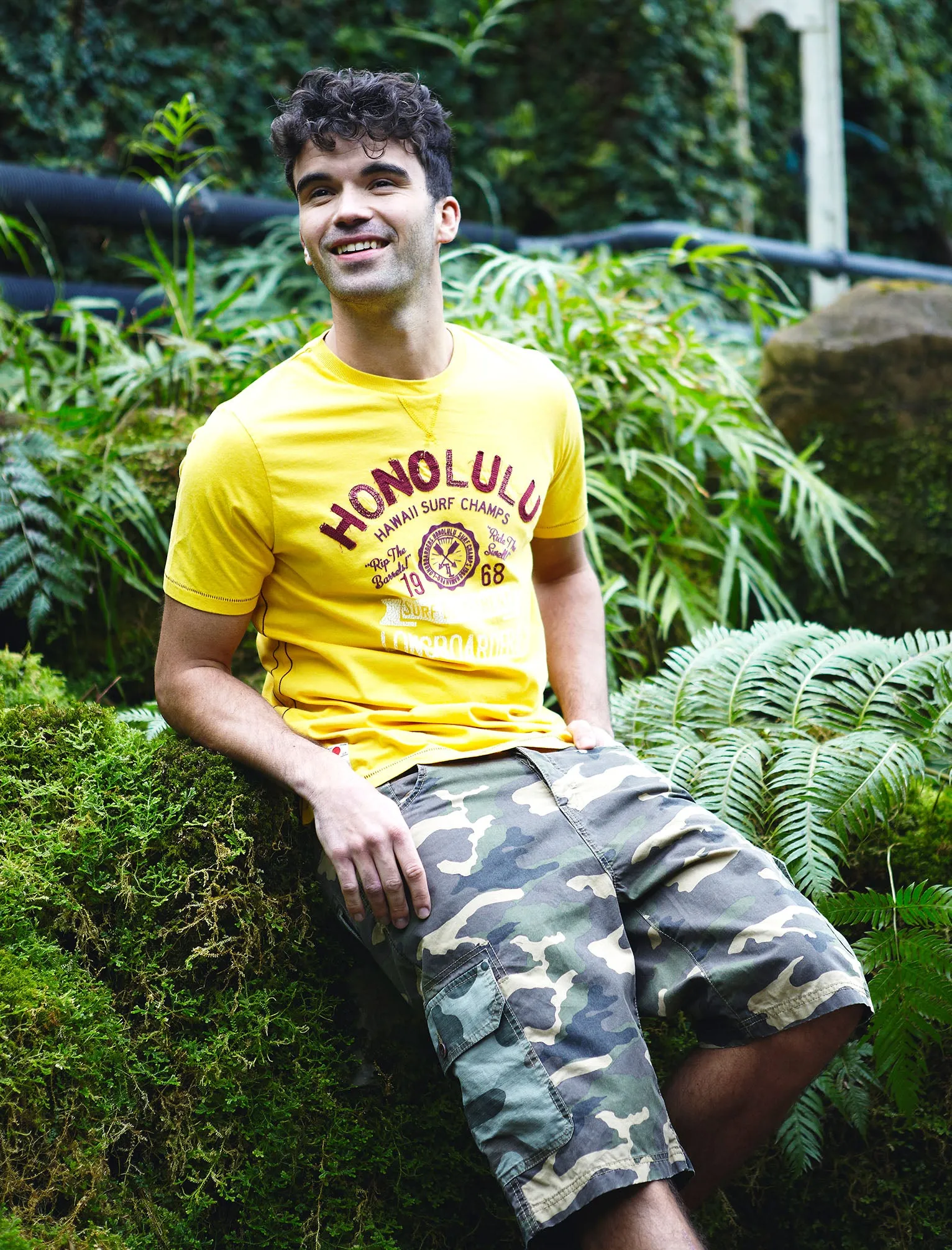 Tokyo Laundry Honolulu Crew Neck T-Shirt